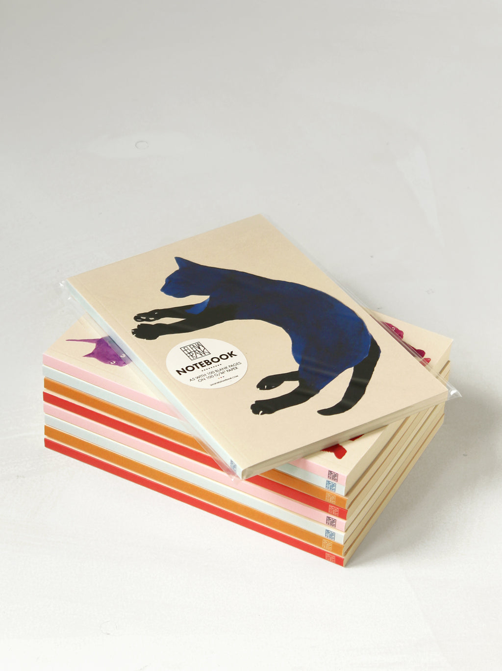 Helena Frank Notebook Blue Cat
