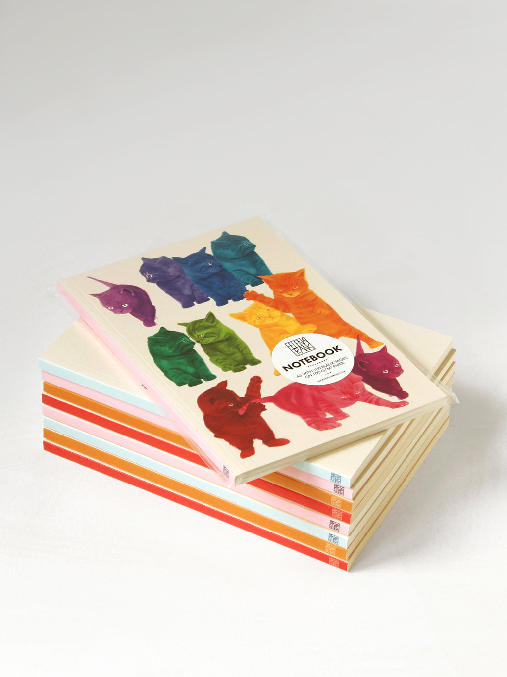 Helena Frank Notebook Rainbow Kitten
