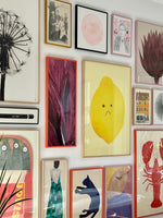 Load image into Gallery viewer, Purple Leaves artwall
