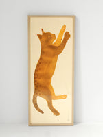 Load image into Gallery viewer, Leo Cat oak frame
