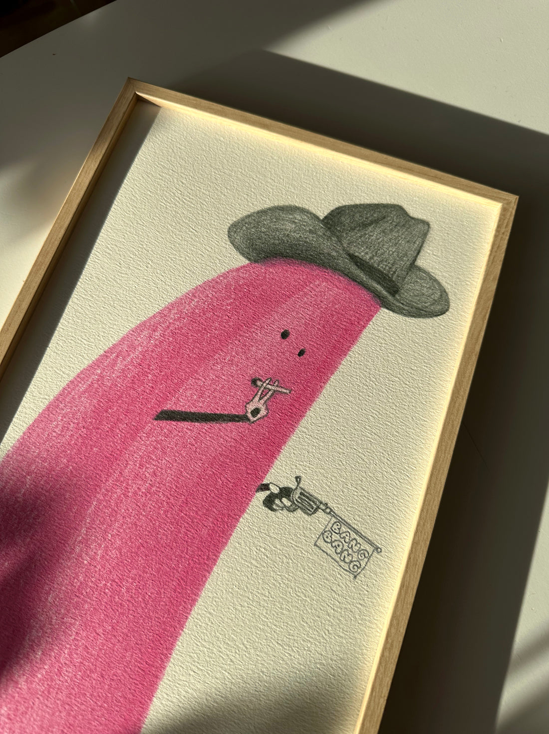  Bäng Banana on Hahnemühle paper