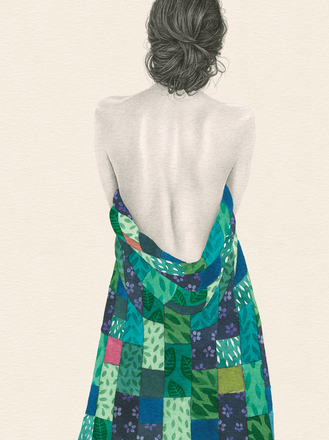 Patchwork artprint