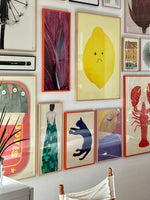 Load image into Gallery viewer, Patchwork on gallery wall
