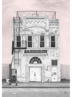 Load image into Gallery viewer, Harlem pink sky Illustration
