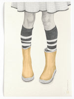 Load image into Gallery viewer, Wellies illustration
